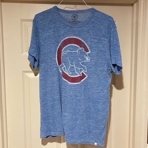 '47 Chicago Cubs Retro Walking Bear MLB Baseball T Shirt  Men's L Large